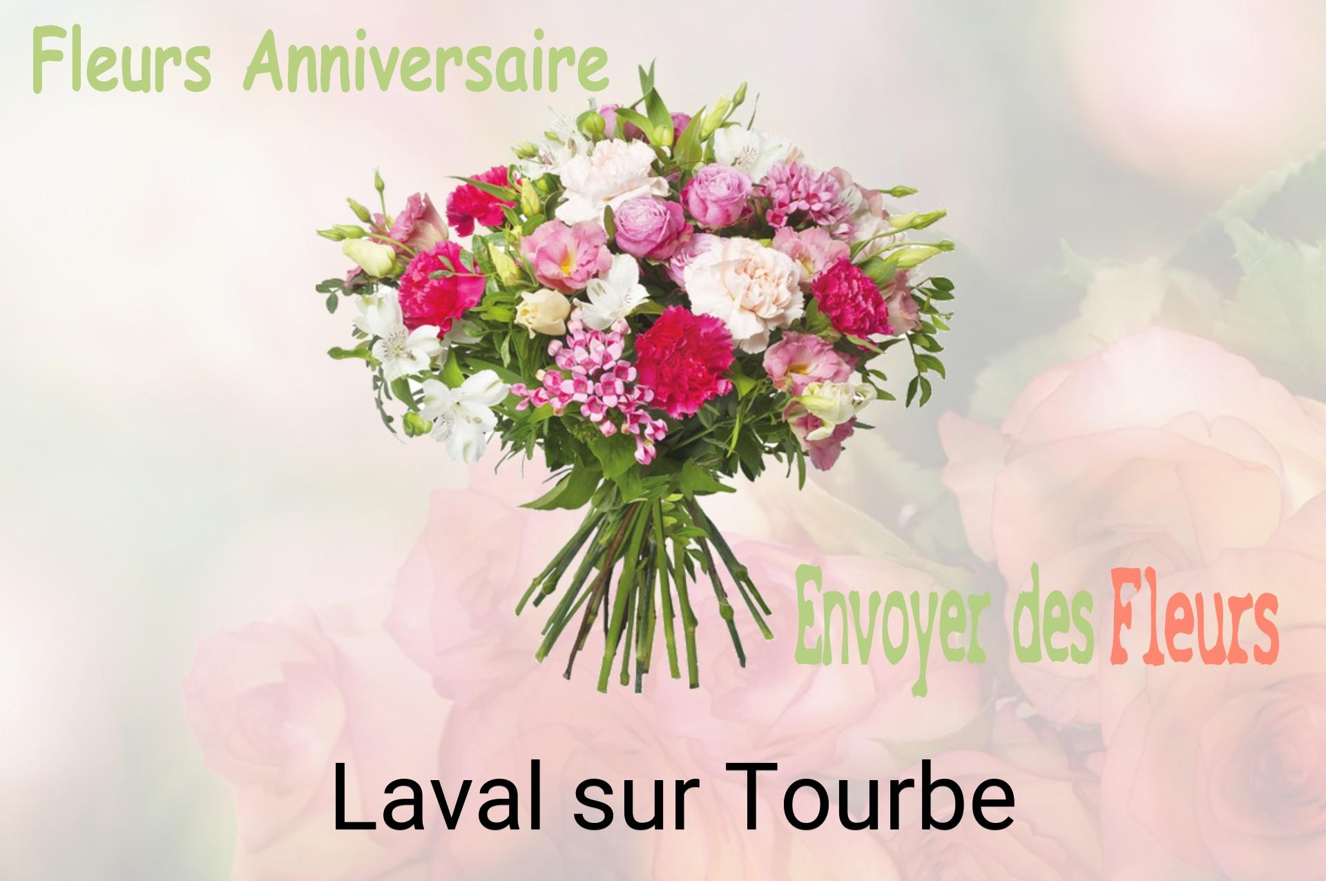 Bouquet de fleurs d’anniversaire livré à Laval-sur-Tourbe